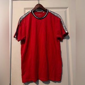 ⭐️Red Guess Denim Tee Shirt⭐️